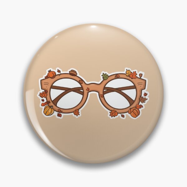 Item preview, Cute Nerdy Glasses with Acorns – Autumn Sketch designed and sold by gr00bson.