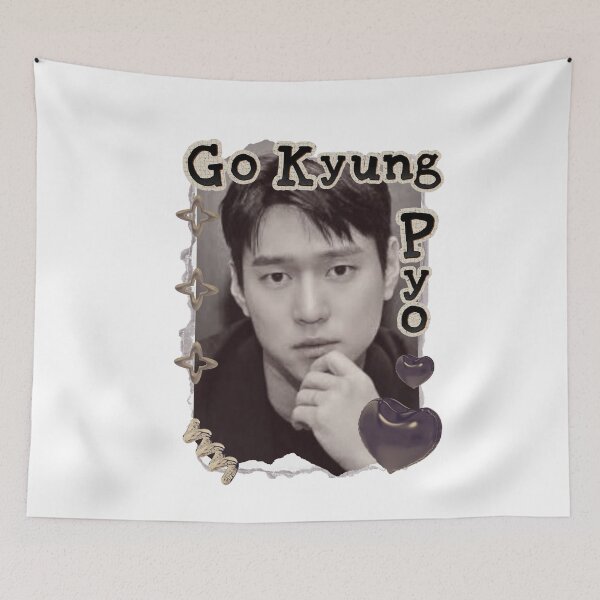 Item preview, Go Kyung-pyo (고경표) Korean Actor Scrapbook Collage Cozy Y2K Vintage Design designed and sold by HELL0WBELLO.