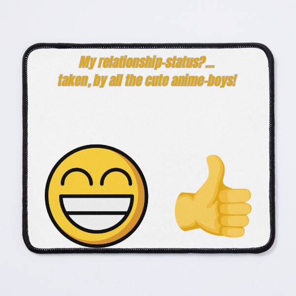 Item preview, My relationship-status? - Funny Anime Quote (Anime Boys) designed and sold by Kouichi1990.