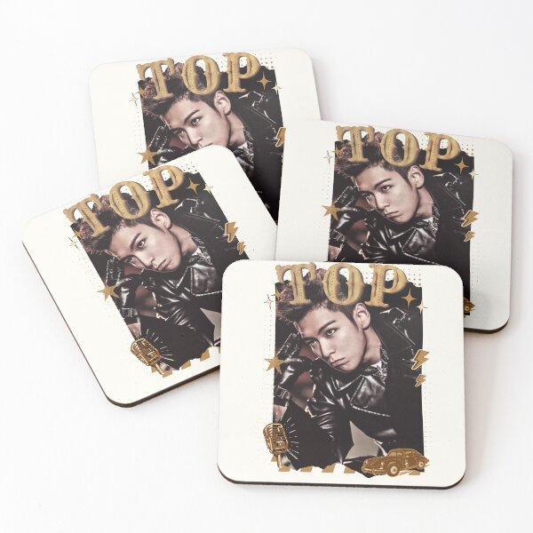 Item preview, TOP Choi Seung-hyun Korean Actor Scrapbook Collage Cozy Y2K Vintage Design designed and sold by HELL0WBELLO.