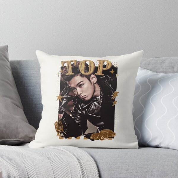 Item preview, TOP Choi Seung-hyun Korean Actor Scrapbook Collage Cozy Y2K Vintage Design designed and sold by HELL0WBELLO.