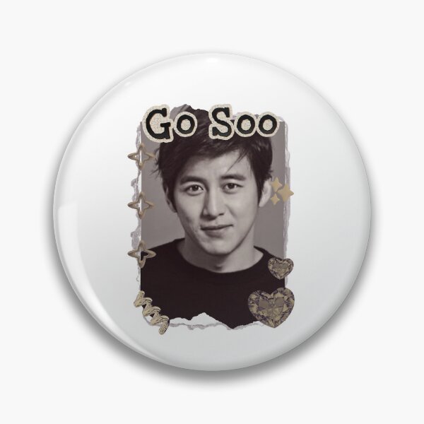 Item preview, Go Soo (고수) Korean Actor Scrapbook Collage Cozy Y2K Vintage Design designed and sold by HELL0WBELLO.