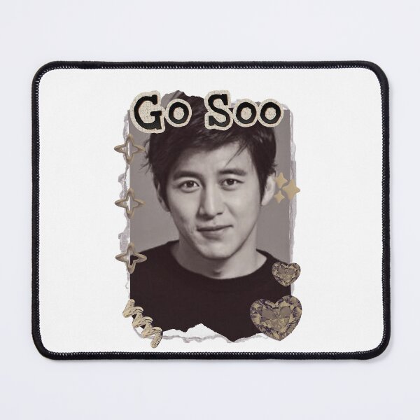 Item preview, Go Soo (고수) Korean Actor Scrapbook Collage Cozy Y2K Vintage Design designed and sold by HELL0WBELLO.