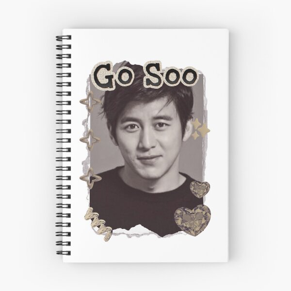 Item preview, Go Soo (고수) Korean Actor Scrapbook Collage Cozy Y2K Vintage Design designed and sold by HELL0WBELLO.