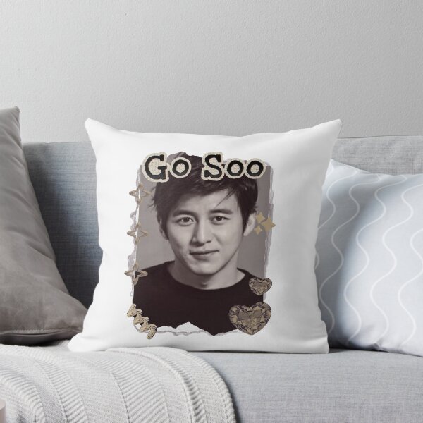 Item preview, Go Soo (고수) Korean Actor Scrapbook Collage Cozy Y2K Vintage Design designed and sold by HELL0WBELLO.