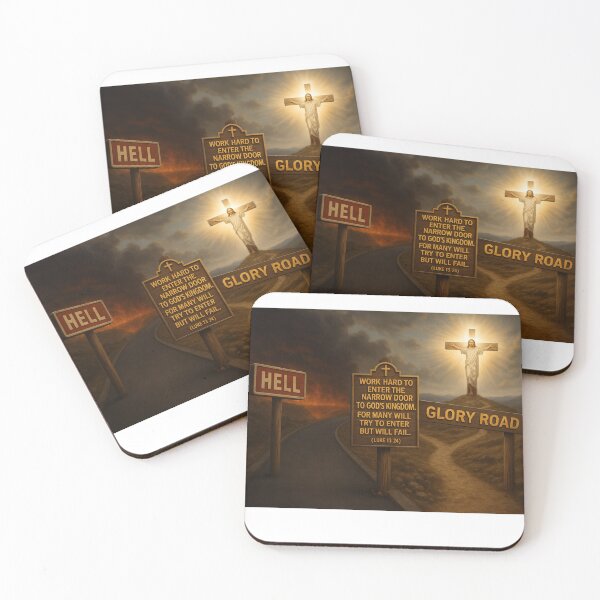 Item preview, Glory Road – Narrow Path to God’s Kingdom (Luke 13:24) designed and sold by GogoVibes.