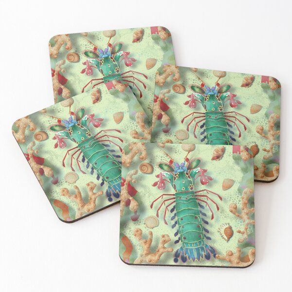 Item preview, Peacock Mantis Shrimp - mantis shrimp designed and sold by KarinaSmiller.