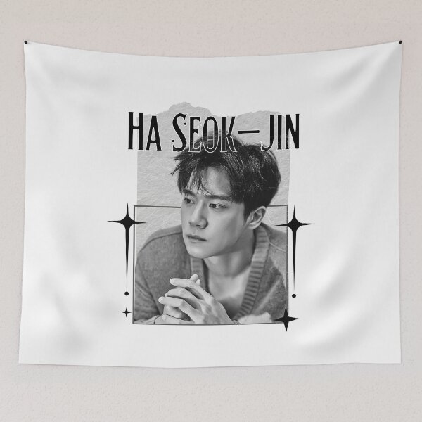 Item preview, Ha Seok-jin (하석진) Korean Actor Scrapbook Collage Cozy Y2K Vintage Design designed and sold by HELL0WBELLO.