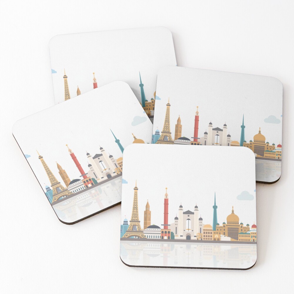Item preview, Coasters (Set of 4) designed and sold by Ramonidaseal.