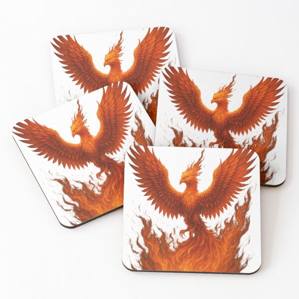Item preview, Phoenix Rising T-Shirt – Legendary Fire Bird Mythical Creature designed and sold by Ephironix.