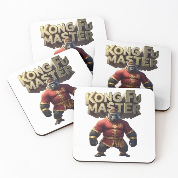 Item preview, Kong Fu Master Gorilla - Power & Wisdom  designed and sold by AleksKos.