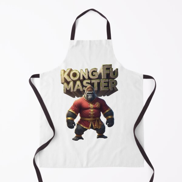 Item preview, Kong Fu Master Gorilla - Power & Wisdom designed and sold by AleksKos.