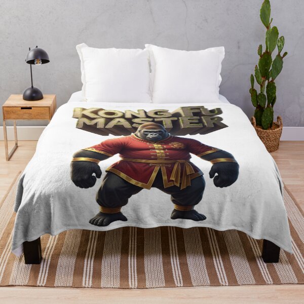 Item preview, Kong Fu Master Gorilla - Power & Wisdom designed and sold by AleksKos.