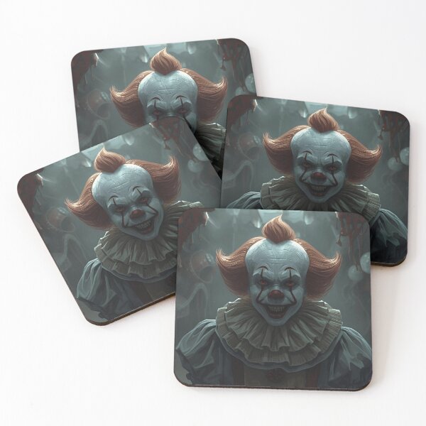 Item preview, Sinister Pennywise Clown Portrait designed and sold by Motosernik.