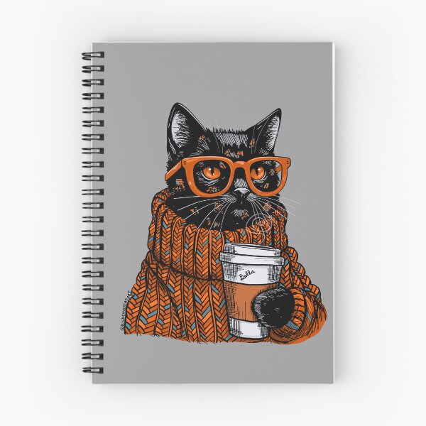 Item preview, Bella's Autumn Sweater and Coffee designed and sold by KilkennyCat Art.