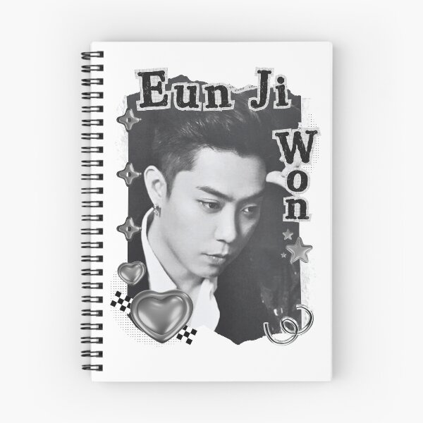 Item preview, Eun Ji-won Korean Actor Black and White Collage Digital Art Portrait designed and sold by AJUNICE STUDIO.