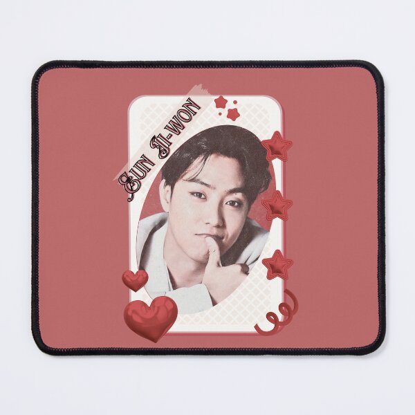 Item preview, Eun Ji-won Korean Actor Card Red Aesthetic Collage Design designed and sold by AJUNICE STUDIO.