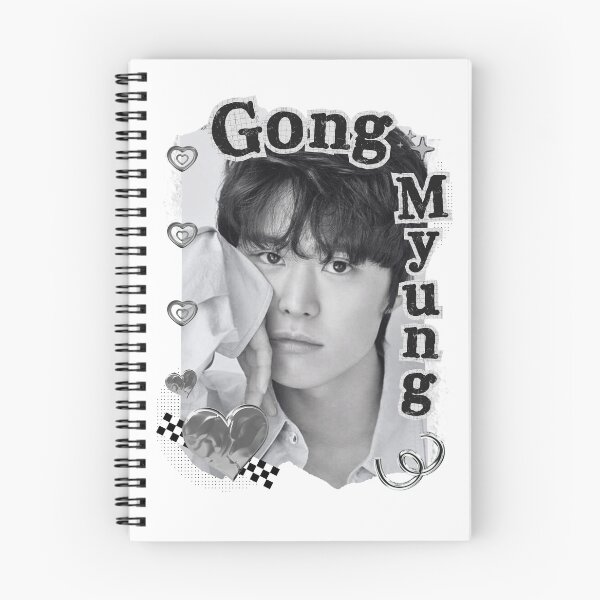 Item preview, Gong Myung (공명) Korean Actor Black and White Collage Digital Art Portrait designed and sold by AJUNICE STUDIO.