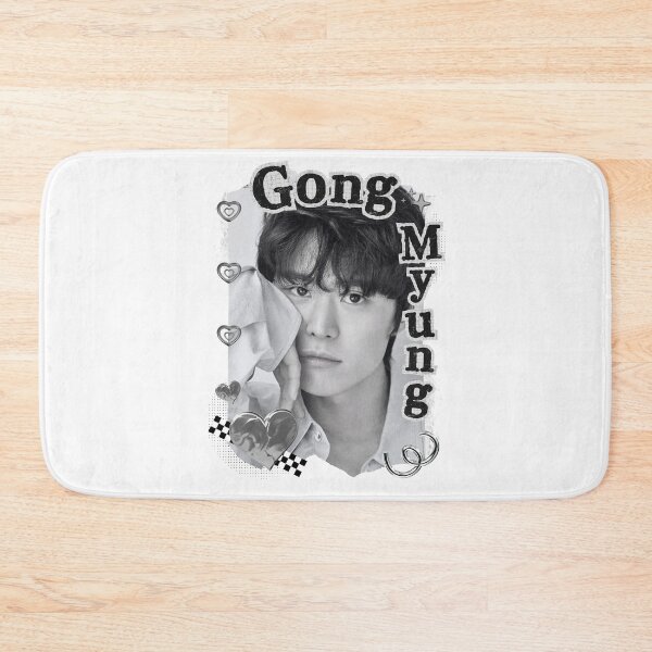 Item preview, Gong Myung (공명) Korean Actor Black and White Collage Digital Art Portrait designed and sold by AJUNICE STUDIO.