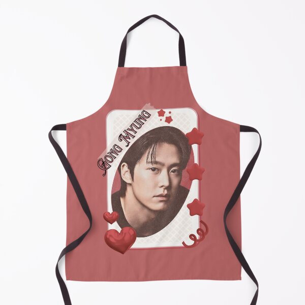Item preview, Gong Myung (공명) Korean Actor Card Red Aesthetic Collage Design designed and sold by AJUNICE STUDIO.