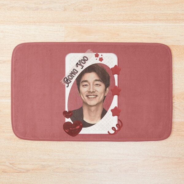 Item preview, Gong Yoo (공유) Korean Actor Card Red Aesthetic Collage Design designed and sold by AJUNICE STUDIO.