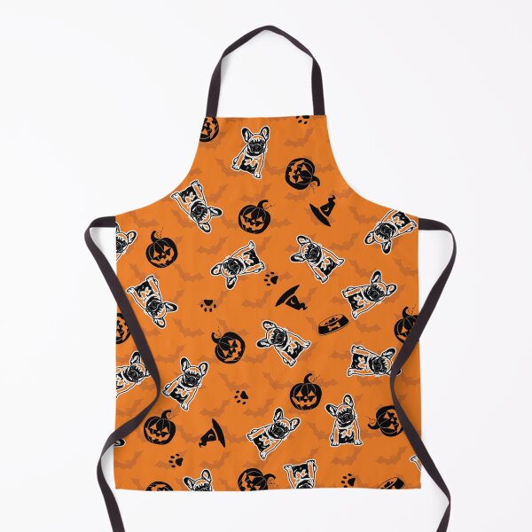 Item preview, French Bulldog Halloween Pattern | Cute Frenchie Dog Digital Paper | Spooky Pumpkin Dog Lover Gift designed and sold by blaze_art.