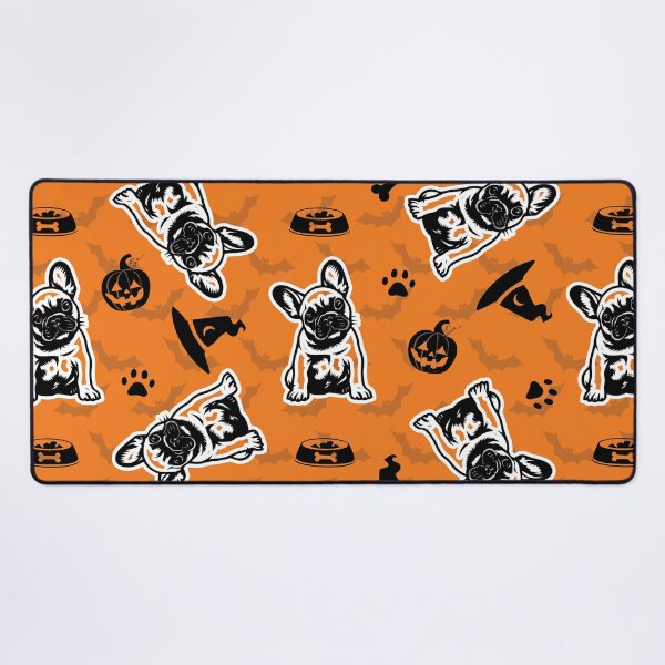 Item preview, French Bulldog Halloween Pattern | Cute Frenchie Dog Digital Paper | Spooky Pumpkin Dog Lover Gift designed and sold by blaze_art.
