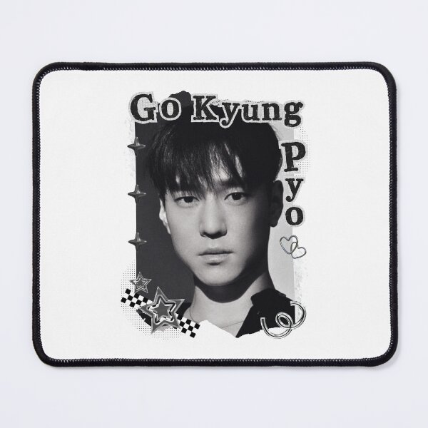 Item preview, Go Kyung-pyo (고경표) Korean Actor Black and White Collage Digital Art Portrait designed and sold by AJUNICE STUDIO.
