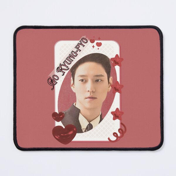 Item preview, Go Kyung-pyo (고경표) Korean Actor Card Red Aesthetic Collage Design designed and sold by AJUNICE STUDIO.