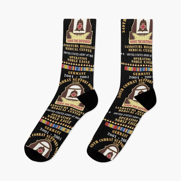 Item preview, Army - 349th Combat Support Hospital - Operation Noble Eagle - 2001 - 2004 - Landstuhl Regional Medical Center w SVC Ribbons x 300 designed and sold by Military Insignia Products.