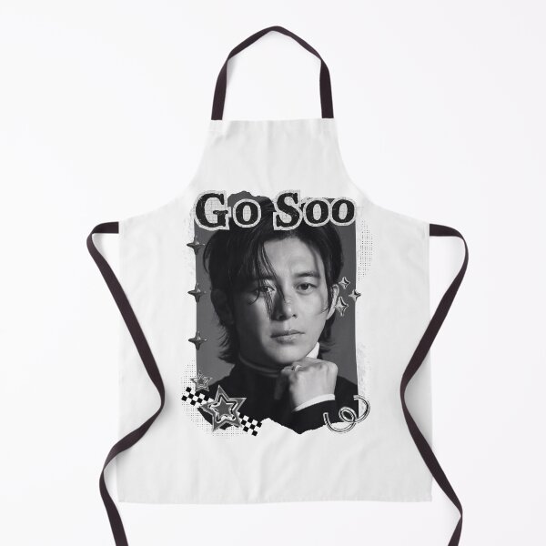 Item preview, Go Soo (고수) Korean Actor Black and White Collage Digital Art Portrait designed and sold by AJUNICE STUDIO.