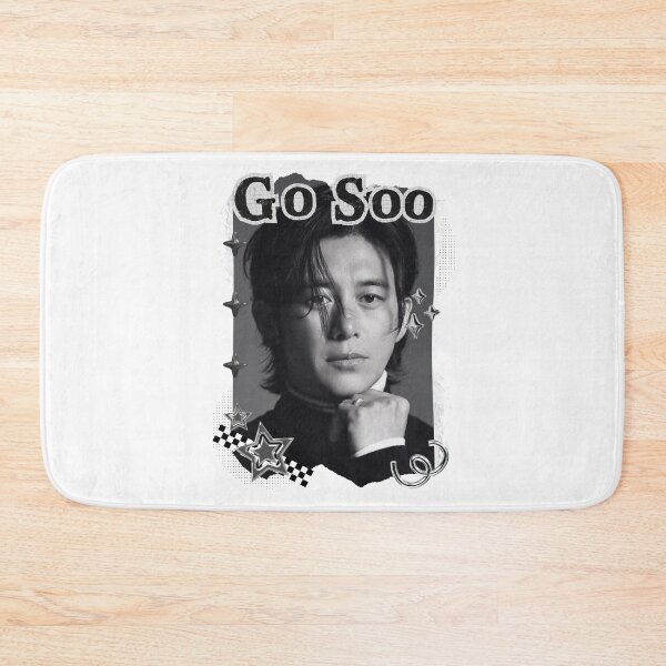 Item preview, Go Soo (고수) Korean Actor Black and White Collage Digital Art Portrait designed and sold by AJUNICE STUDIO.