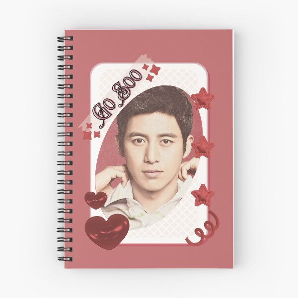 Item preview, Go Soo (고수) Korean Actor Card Red Aesthetic Collage Design designed and sold by AJUNICE STUDIO.