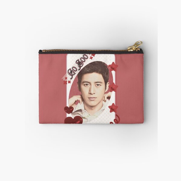 Item preview, Go Soo (고수) Korean Actor Card Red Aesthetic Collage Design designed and sold by AJUNICE STUDIO.