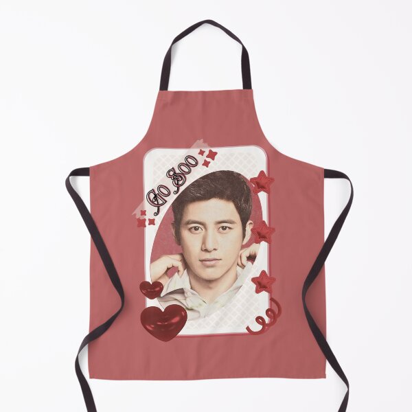 Item preview, Go Soo (고수) Korean Actor Card Red Aesthetic Collage Design designed and sold by AJUNICE STUDIO.