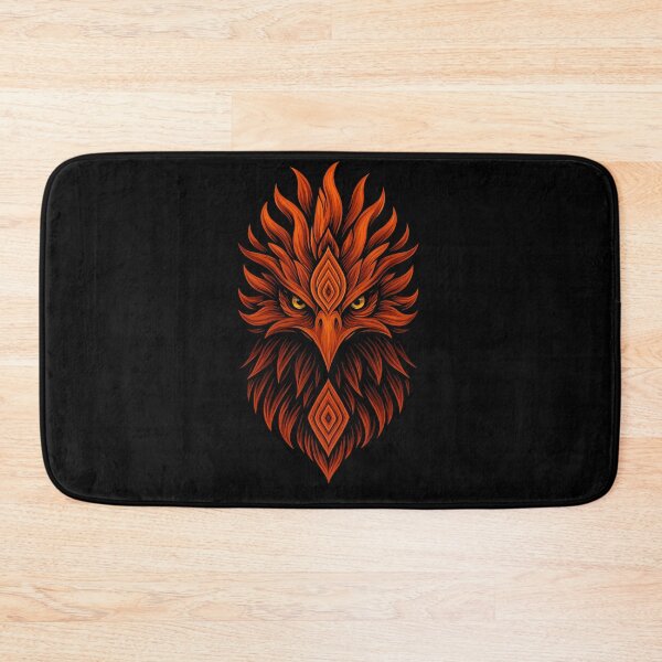 Item preview, Phoenix Spirit – Tribal Geometric Firebird Illustration designed and sold by teevoxx.