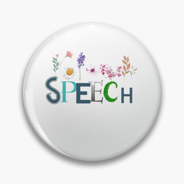 Item preview, Speech Therapy Appreciation – Floral Design for Speech Therapists designed and sold by T&M.