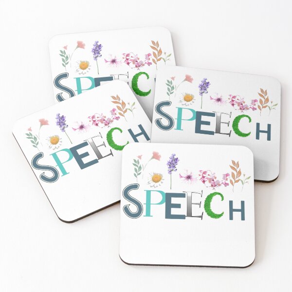 Item preview, Speech Therapy Appreciation – Floral Design for Speech Therapists designed and sold by T&M.
