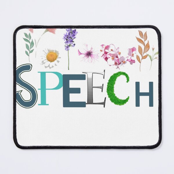 Item preview, Speech Therapy Appreciation – Floral Design for Speech Therapists designed and sold by T&M.