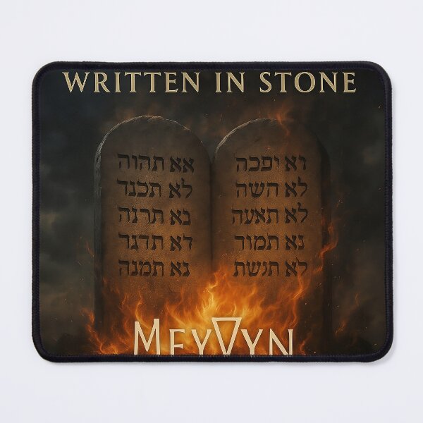 Item preview, Written With Fire Written In Stone designed and sold by MeyVyn-Store.