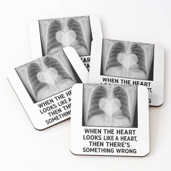 Item preview, Cardiology: Valentine’s Shape designed and sold by Farbenmieze.