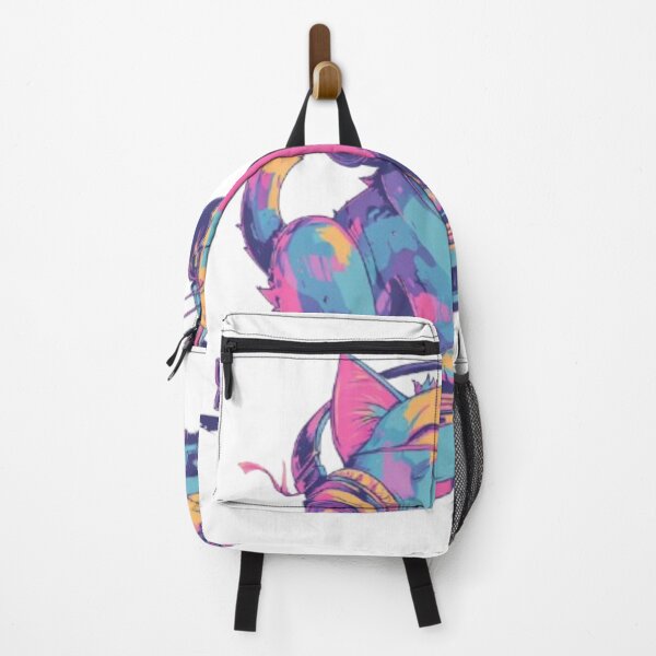 Item preview, Neon DJ Cat – Retro Music Vibes designed and sold by AlexLineArt.