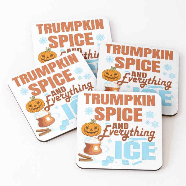 Item preview, Trumpkin Spice and Everything Ice Funny Halloween Pumpkin Design designed and sold by Charaff.