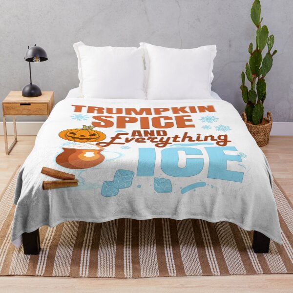 Item preview, Trumpkin Spice and Everything Ice Funny Halloween Pumpkin Design designed and sold by Charaff.