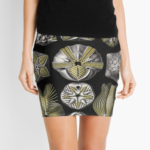 Blastoidea (Blastoid) - Ernst Haeckel Mini Skirt