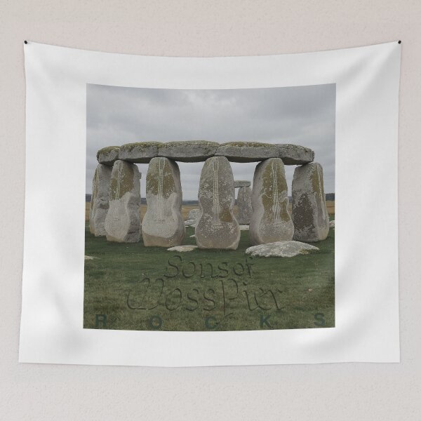 Item preview, The Rock Henge Print designed and sold by Lichentroupe63.