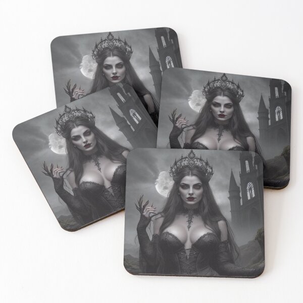 Item preview, Dark Vampire Princess – Dark Fantasy Queen of the Night designed and sold by MissSaylor.