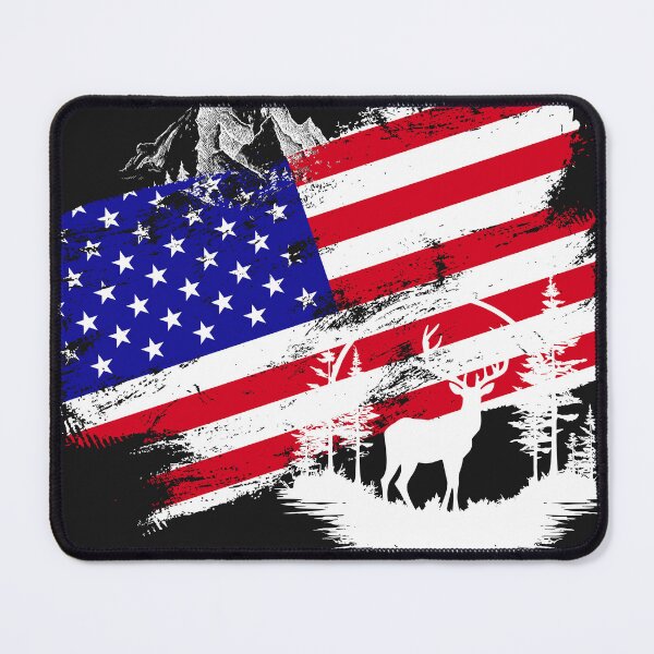 Item preview, Deer flag mountains designed and sold by Sparkofart07.