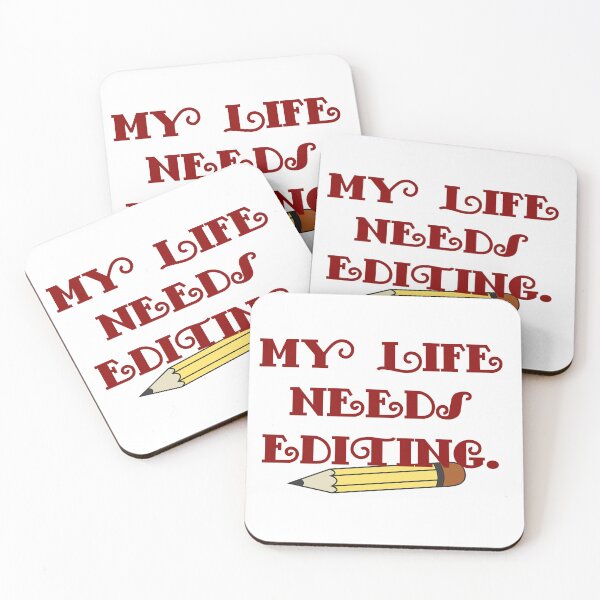 Item preview, My life needs editing designed and sold by Bossy Box.