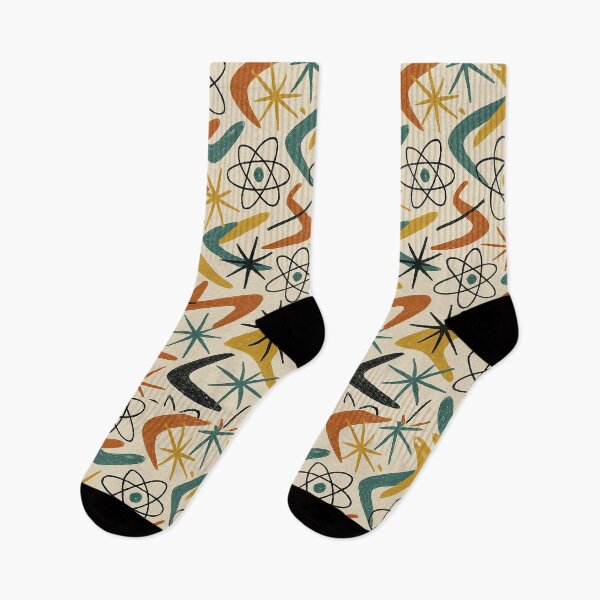 Item preview, Mid Century Atomic Boomerang Pattern designed and sold by weirdfishes123.